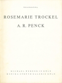 ROSEMARIE TROCKEL  A. R. PENCK, NEUE ARBEITEN, 1990