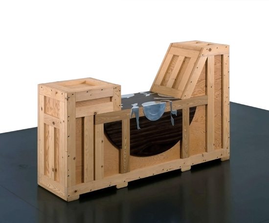 Richard Artschwager, Table Prepared in the Presence of Enemies II, 1992
