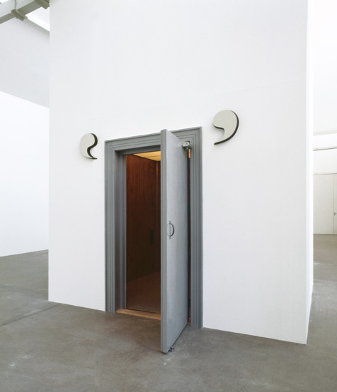Richard Artschwager, JANUS III (ELEVATOR), 1983
