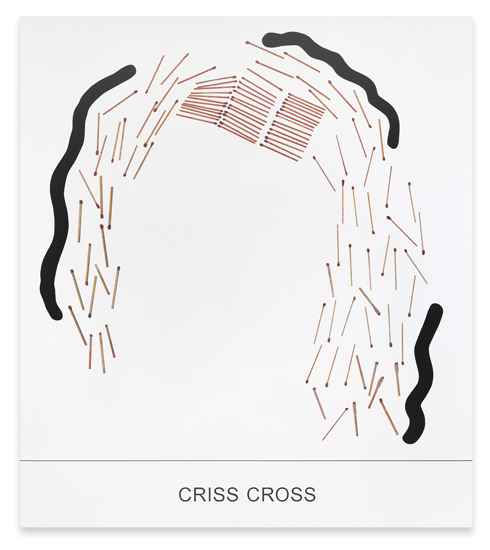 John Baldessari, Double Feature: Criss Cross, 2011