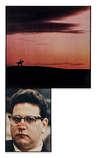 John Baldessari, Flaw (with Rider), 1990
