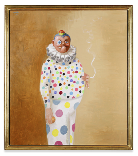 George Condo, Skinny Jim, 2009
