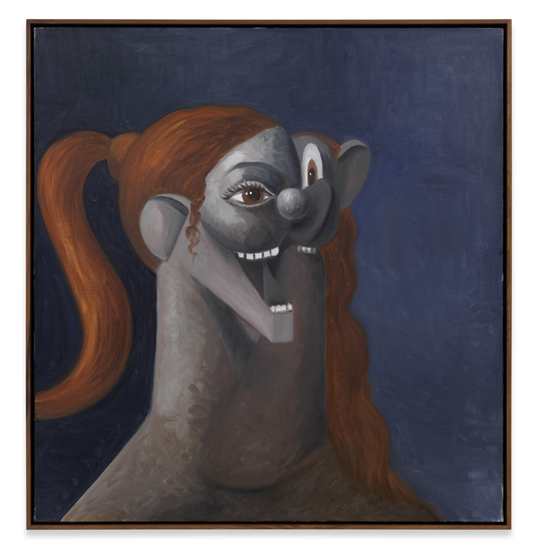 George Condo, Laughing Girl, 2009
