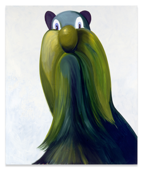 George Condo, Green Antipodal Being, 1997
