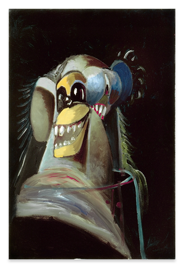 George Condo, Monkey Man, 1999
