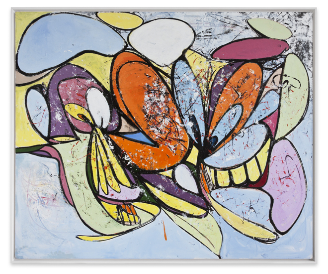George Condo, Confrontation, 1999
