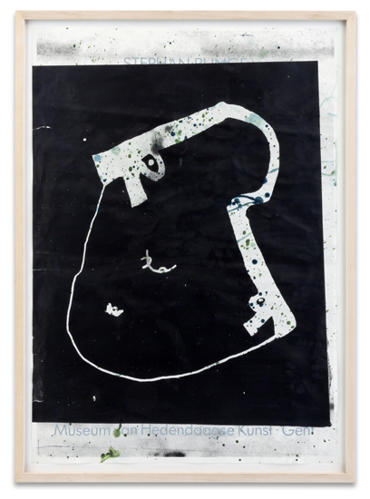 Walter Dahn, Gunface, 1985
