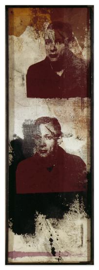 Walter Dahn, Portrait Palermo, 1988
