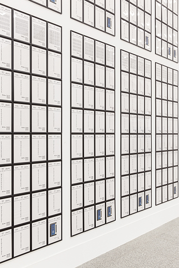 Hanne Darboven Estate, Europa 97, 1997
