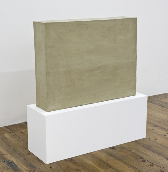 Peter fischli  david Weiss, Wand aus Ton, 2012
