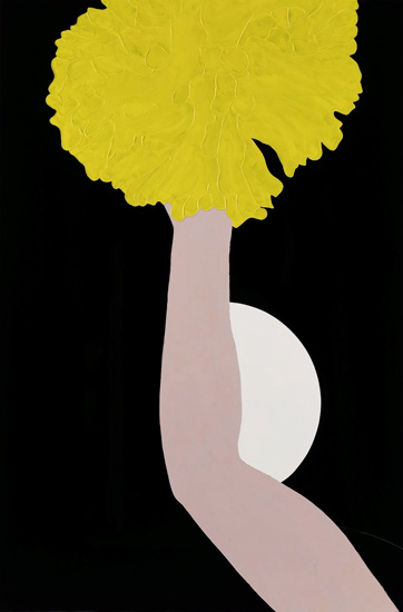 Gary Hume, The Moon, 2009
