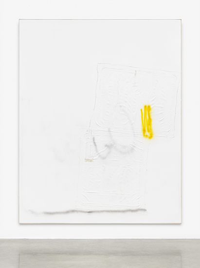 David Ostrowski, Acrylic, lacquer and cotton on canvas, wood
