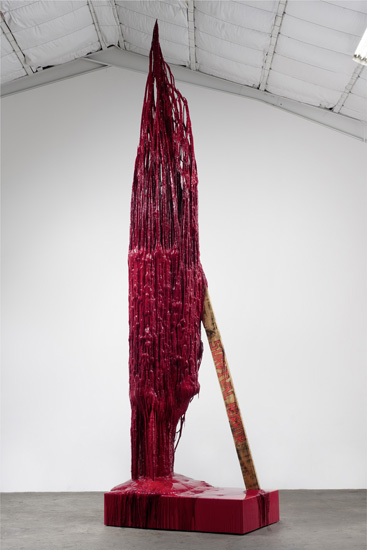 Sterling Ruby, Monument Stalagmite/Survival Horror, 2011
