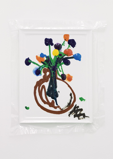 Analia Saban, Vase of Flowers, 2006
