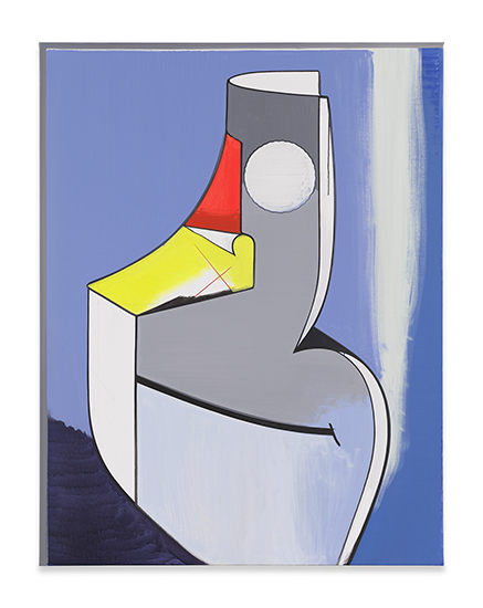 Thomas Scheibitz, Allegorische Figur, 2015

