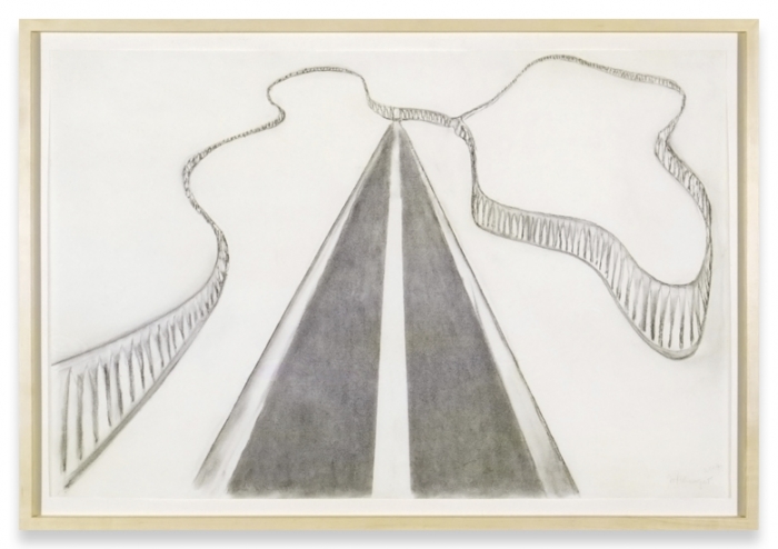 Richard Artschwager, Road with Fence, 2004

