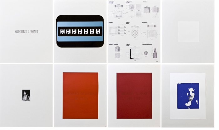 Alighiero Boetti, Insicuro Noncurante (Detail), 1966-75
