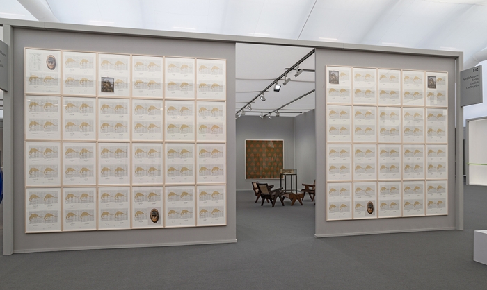 Hanne Darboven Estate, Urzeit / Uhrzeit, 1987
