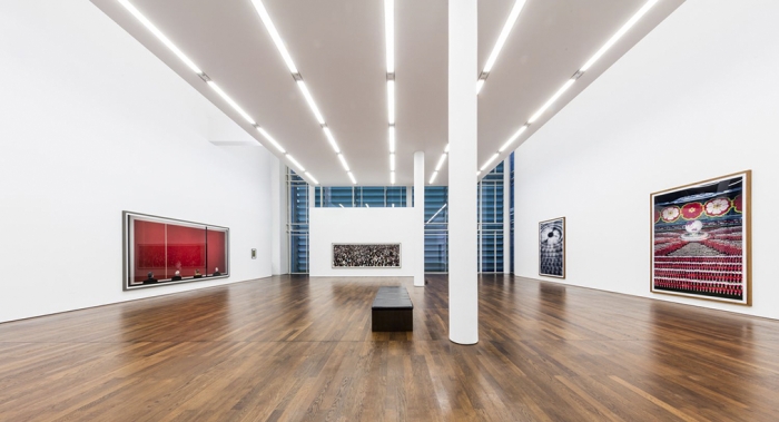 Andreas Gursky, Installation view, Museum Frieder Burda, Baden-Baden, 2015
