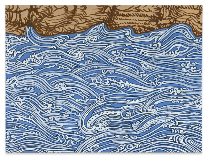 Axel Kassebhmer, Meereslandschaft 19, 2004
