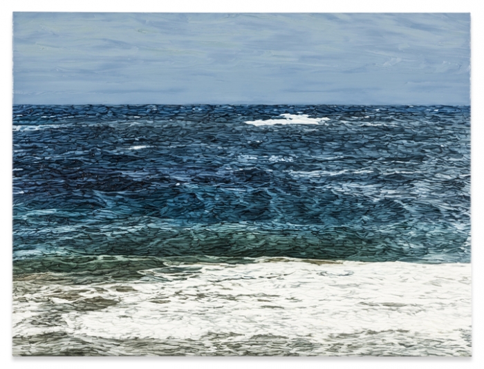 Axel Kassebhmer, Meereslandschaft 8, 2003
