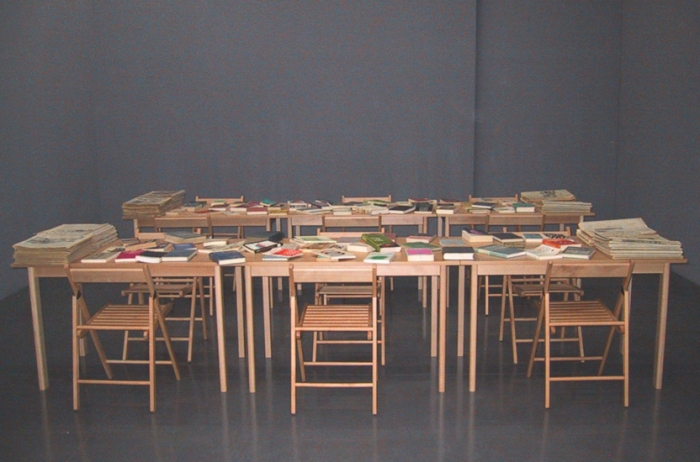 Joseph Kosuth, Informationroom (Special Investigation), 1970
