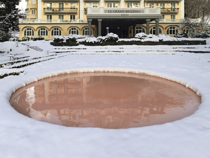 Pamela Rosenkranz, Installation view, Elevation 1049: From Heaven to Hell, Gstaad, Switzerland, 2014 