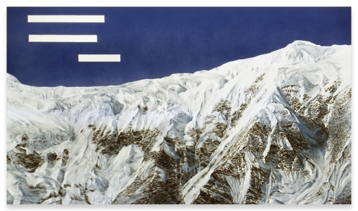 Ed Ruscha, Mountain and sayings
