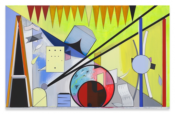 Thomas Scheibitz, Flatland, 2017
