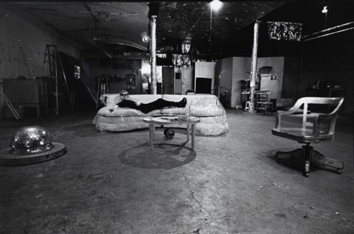 Stephen Shore, ANDY with mirrored disco ball
