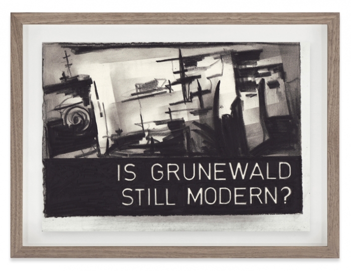Marcel Van eeden, Untitled (Is Grunewald still modern?), 2009
