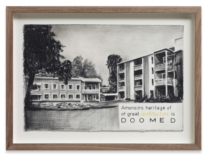 Marcel Van eeden, Untitled (Cat 7: Architecture), 2011
