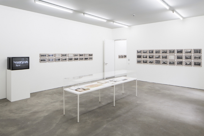 Marcel Van eeden, The Symmetry Argument, Installation View