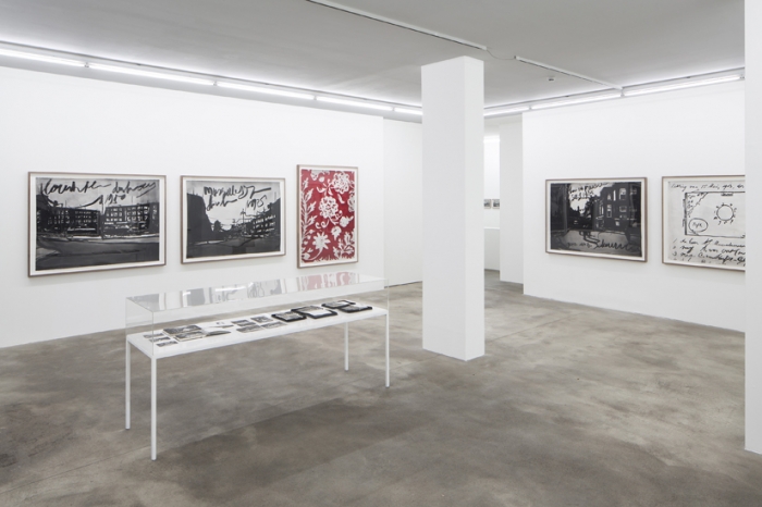 Marcel Van eeden, The Symmetry Argument, Installation View