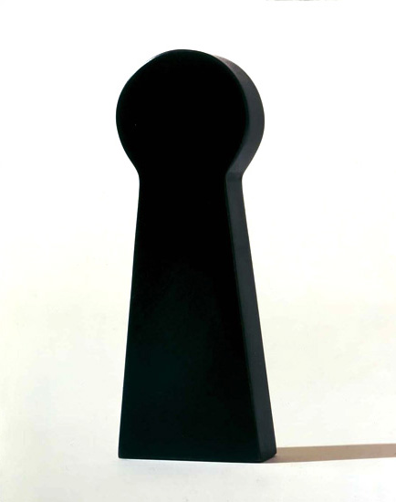 Robert Therrien, No Title (keyhole), 2003
