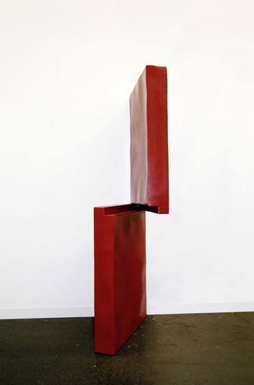 Robert Therrien, No title (red dutch doors), 1995-2001