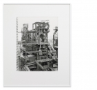 BERND & HILLA BECHER, BLAST FURNACE, ROMBAS, LORRAINE, F, 1984