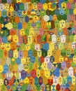 ALIGHIERO E BOETTI, FACCINE COLORATE, 1979