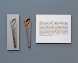 JOSEPH KOSUTH, ONE AND THREE SAWS, 1965