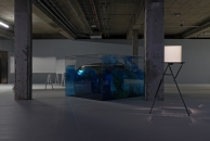 DAVID MALJKOVIC, INSTALLATION VIEW, IN LOW RESOLUTION, PALAIS DE TOKYO, PARIS, 2014