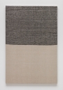 ANALIA SABAN, WOVEN SOLID AS WEFT, TOP ACCUMULATION (BLACK), 2017